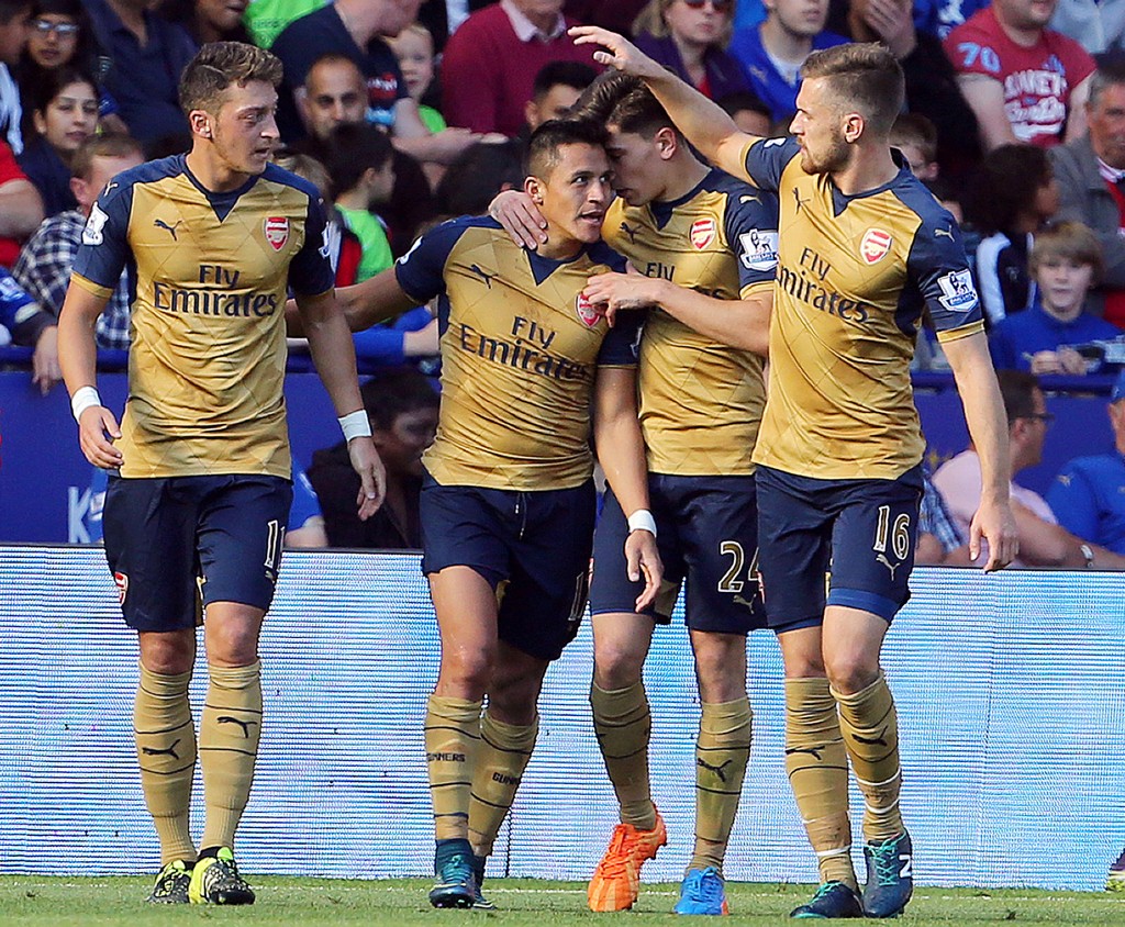 O objetivo do Arsenal é aproveitar o embalo após goleada sobre o Leicester para vencer (Foto: Geoff Caddick/AFP)