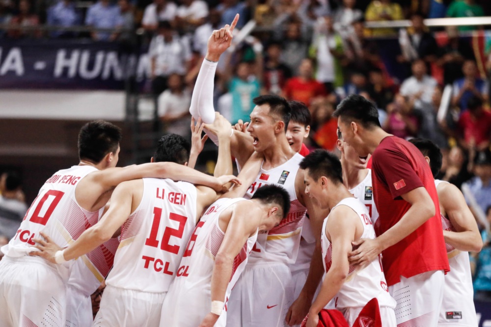 China comemora classificação à final no Pré-Olímpico Asiático (foto: Divulgação/Fiba)
