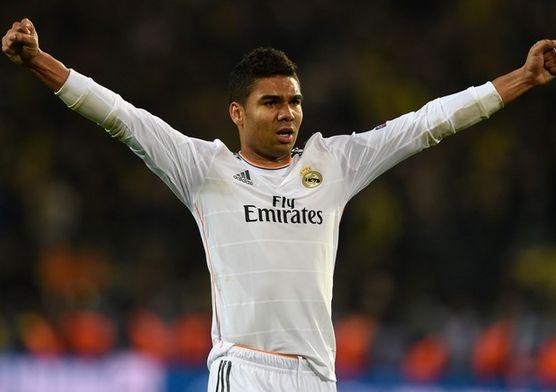 Casemiro bateu o recorde de maior número de desarmes em uma partida da Liga BBVA (Foto: AFP)