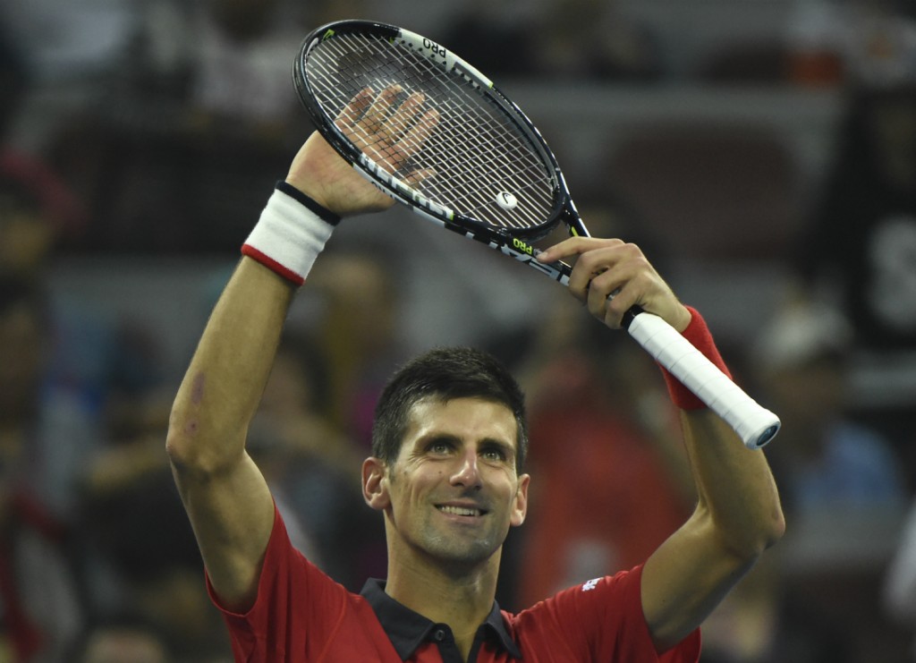 O sérvio Novak Djokovic passou com facilidade pela primeira rodada em Pequim (Foto: Fred Dufour/AFP)