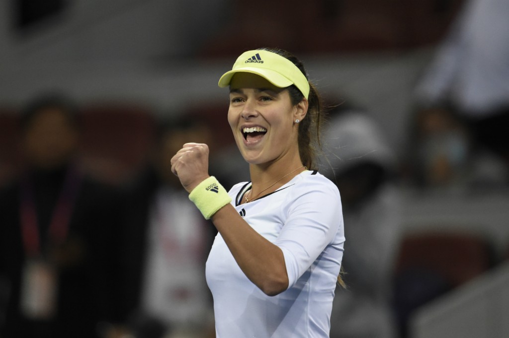 A sérvia Ana Ivanovic precisa chegar à final em Pequim para seguir com chancer de ir ao WTA Finals (Foto: Fred Dufour/ AFP)