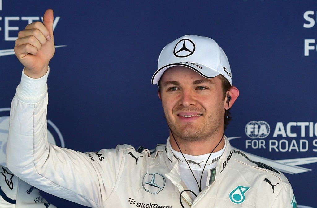 Nico Rosberg está confiante para diminuir a diferença que é de 48 pontos para Lewis Hamilton (Foto: Andrej Isakovic/AFP)