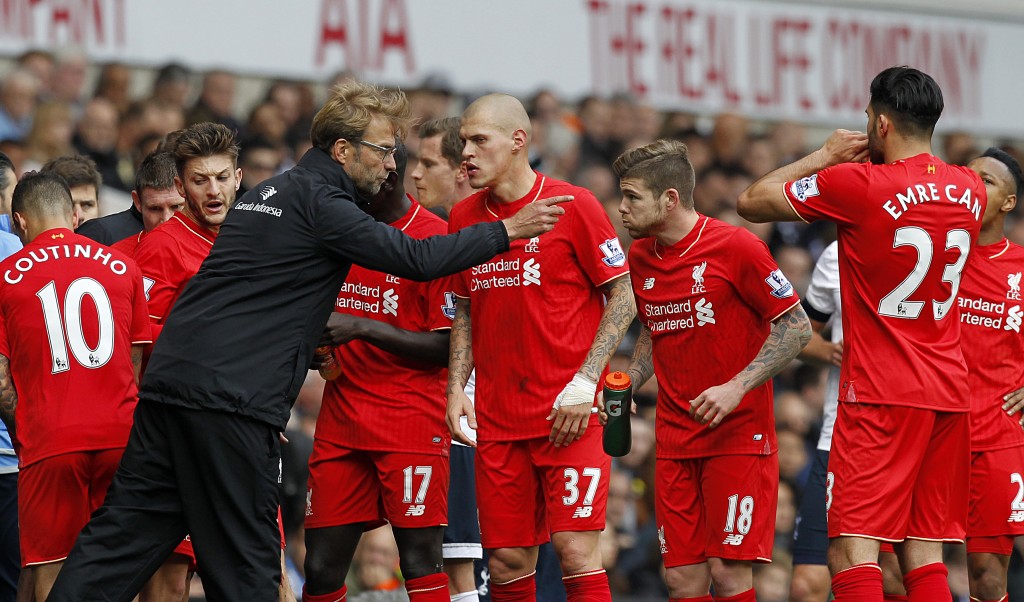 O técnico alemão Jürgen Klopp estreou no Liverpool empatando em 0 a 0 com o Tottenham (Foto: Ian Kington/AFP)