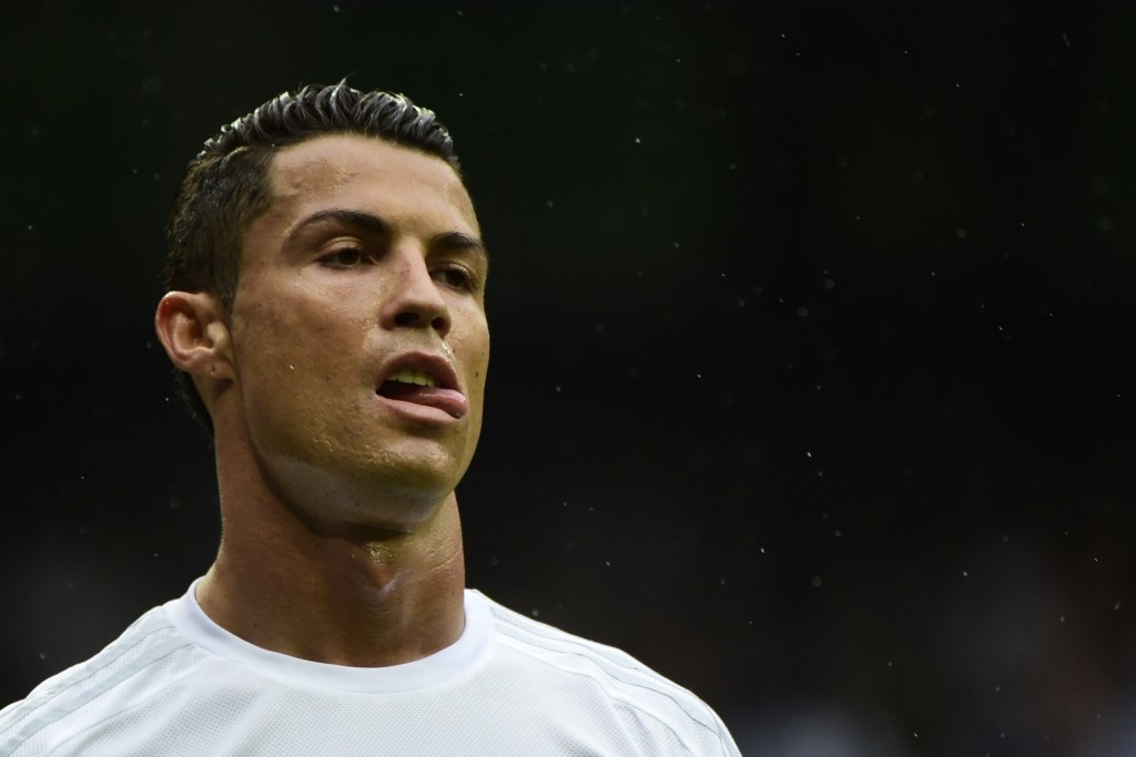 Cristiano Ronaldo marcou seu 324º gol pelo Real e se tornou o maior artilheiro da história do clube (Foto: Pierre-Philippe Marcou/AFP)