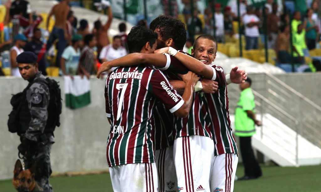 Fluminense fez dois gols no primeiro tempo e joga com vantagem (Foto: Nelson Perez/Fluminense F.C.)