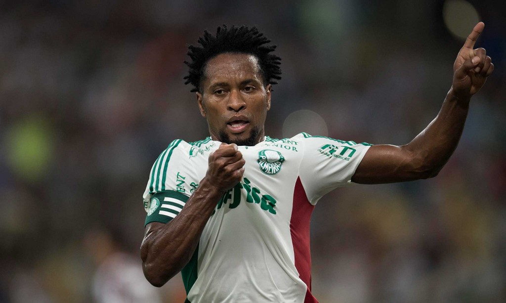 Zé Roberto converteu pênalti e deu esperança ao Verdão (Foto: Jorge Rodigues/Agencia Eleven/Gazeta Press)