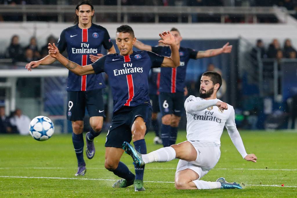 O PSG vem de empate em 0 a 0 com o Real Madrid, pela Liga dos Campeões (Foto: Thomas Samson/AFP)