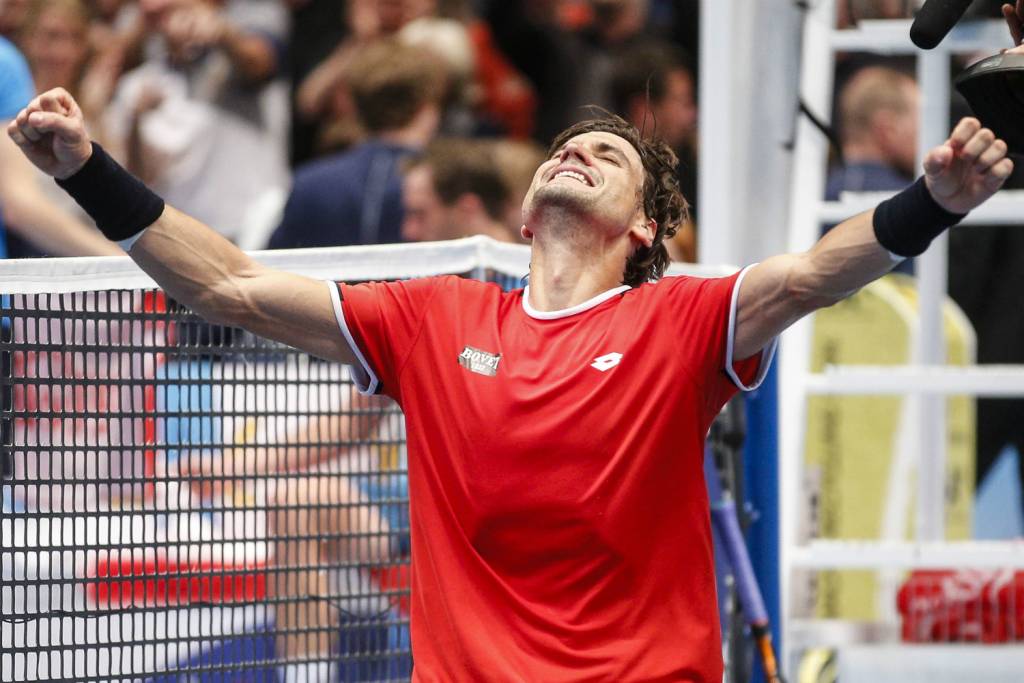 O espanhol David Ferrer sagrou-se campeão em Viena e ficou mais próximo do ATP Finals (Foto: Vienna Open/Divulgação)