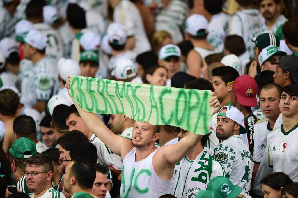 O Palestra Itália estará lotado na final da Copa do Brasil. (Foto: Sergio Barzaghi/Gazeta Press)