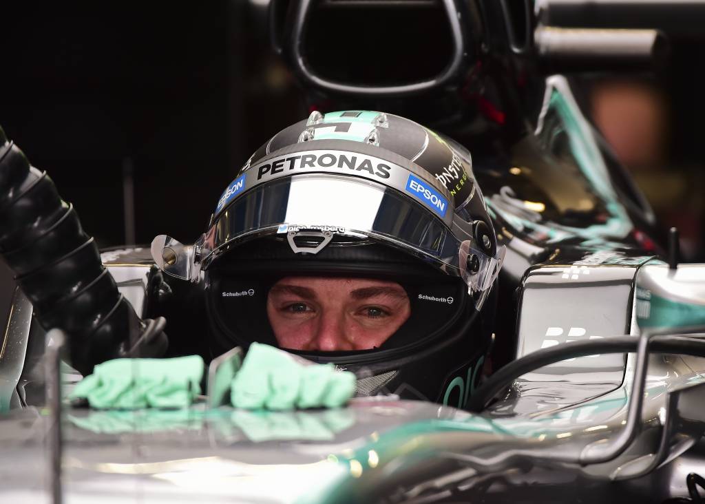 Piloto da Mercedes, Nico Rosberg liderou segundo treino livre antes do GP do México(Foto: Ronaldo Schemidt/AFP)