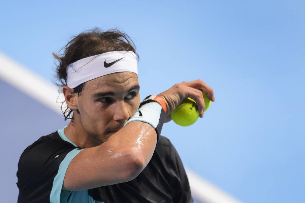 Nadal conquistou virada sobre Croata nesta sexta-feira (Foto: Fabrice Coffrini AFP)
