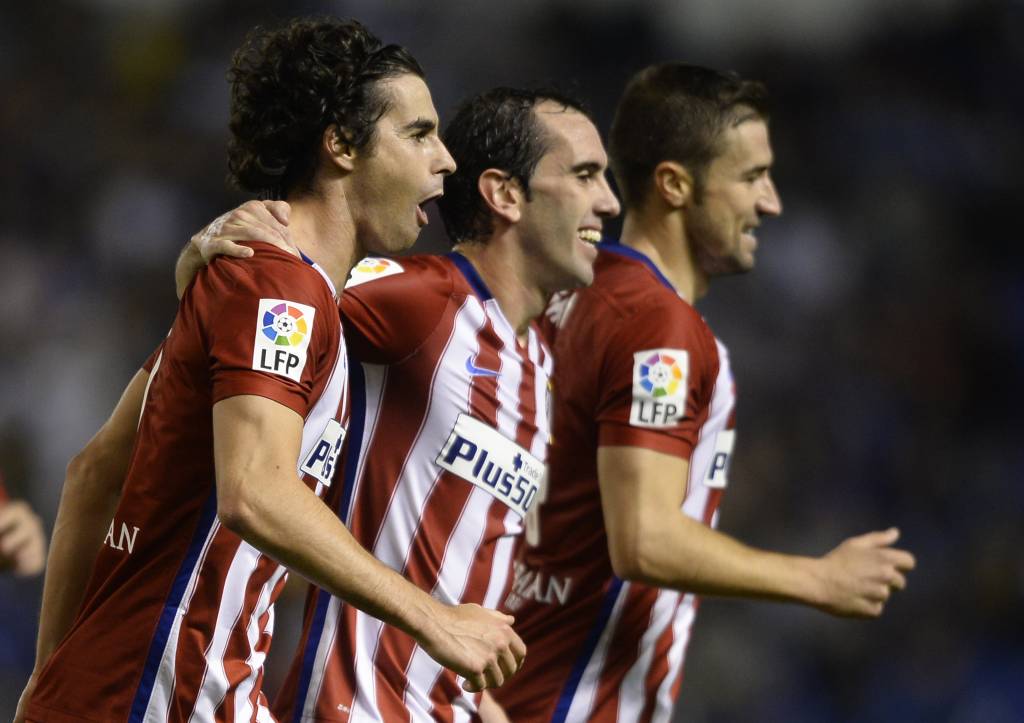 O Atlético de Madri busca mais uma vitória sobre o Astana, após a goleada por 4 a 0 (Foto: Miguel Riopa/FAP)