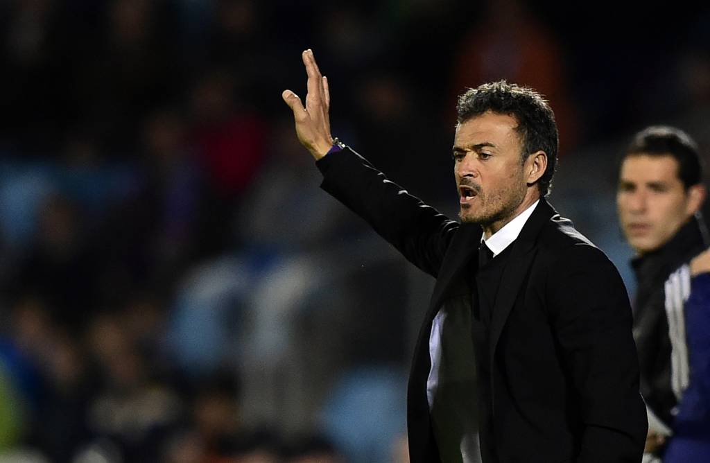 Luis Enrique venceu cinco títulos com o Barcelona (Foto: Javier Soriano/AFP)