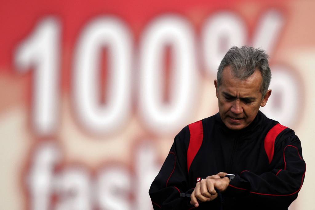 Teria o elenco santista entregado o jogo para forçar a demissão de Nelsinho Baptista (foto: Djalma Vassão/Gazeta Press)