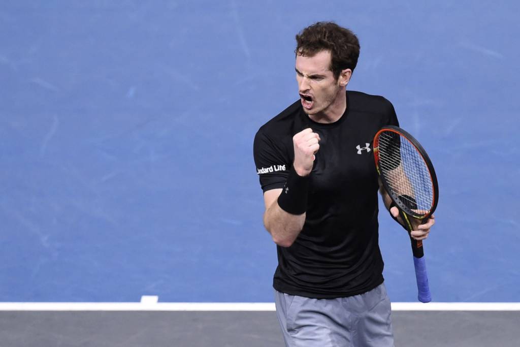 Murray batalhou por quase 3 horas diante de Gasquet (Foto: Miguel Medina/AFP)