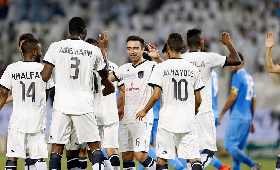Planejando se instruir como técnico, Xavi é um dos líderes do elenco do Al Sadd (Foto:Divulgação)