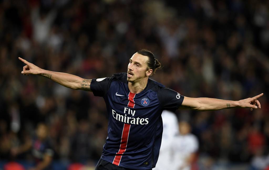 Zlatan Ibrahimovic disse que PSG só tem espaço para um líder (Foto: Franck Fife/AFP)