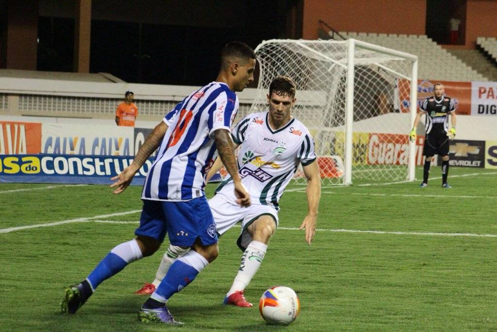 Paysandu saiu vitorioso diante do Luverdense em casa por 3 a 2 (Foto: Reprodução/Twitter)