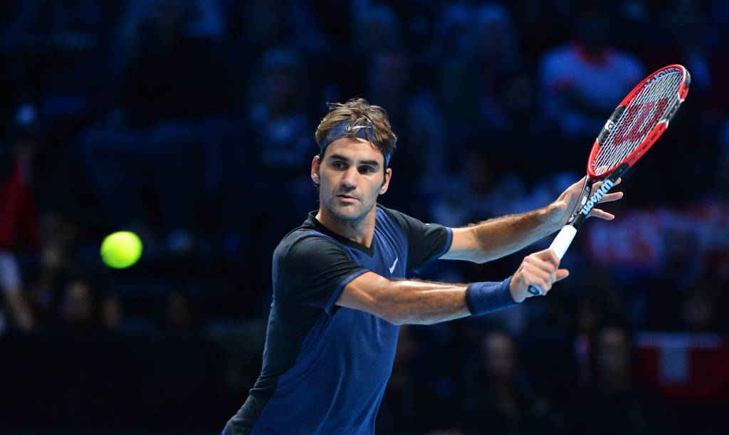 Roger Federer  Tomas Berdych (Foto: GLYN KIRK/AFP)