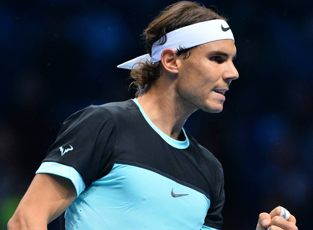 Nadal estreou no ATP Finals com vitória sobre Stan Wawrinka (Foto: Glyn Kirk/AFP)