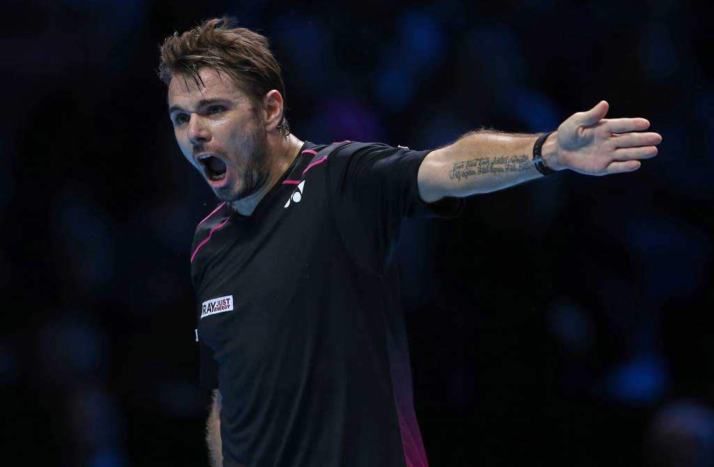 Com a vitória sobre Ferrer, Wawrinka definirá seu futuro na competição diante de Andy Murray (foto: Justin Tallis/AFP)