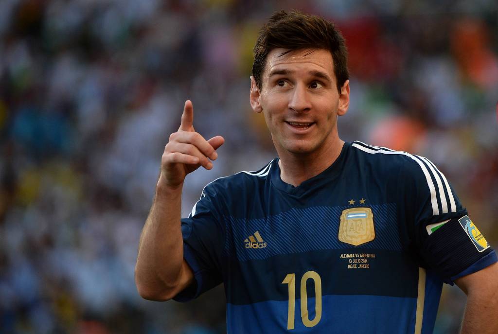 Constantemente criticado na seleção argentina, Messi parece ter feito falta ao time (foto: PEDRO UGARTE / AFP)