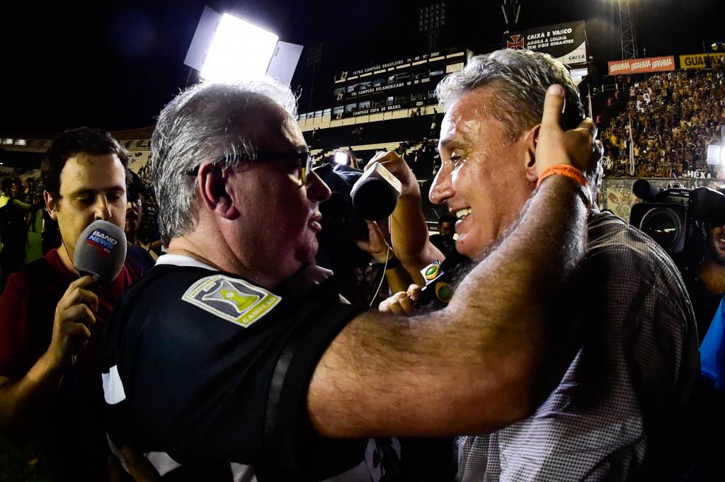 Roberto passou a Tite a incumbência de definir a programação (foto: Fernando Dantas/Gazeta Press)