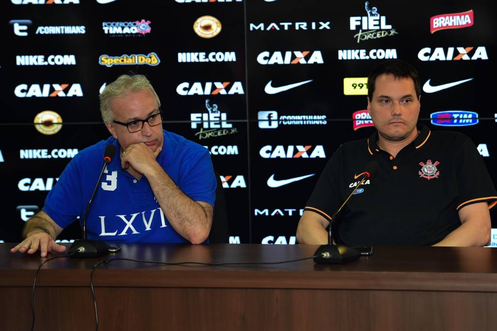 Título brasileiro é especial para Roberto de Andrade e Eduardo Ferreira (foto: Djalma Vassão/Gazeta Press)