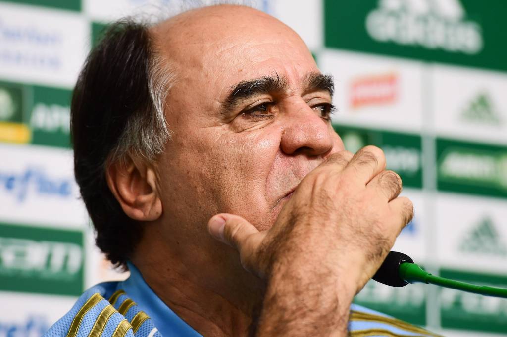 Marcelo Oliveira planeja escalar time alternativo contra o Cruzeiro. (Foto: Djalma Vassão/Gazeta Press)