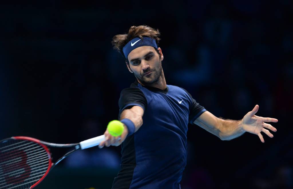 Roger Federer vence Stan Wawrinka (Foto: GLYN KIRK/AFP)