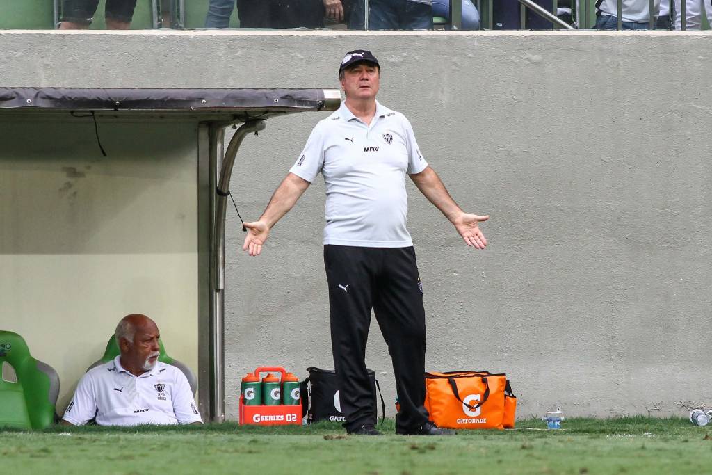 Levir: "Basta uma semana para ter desgaste com o técnico" (Bruno Cantini/CAM)
