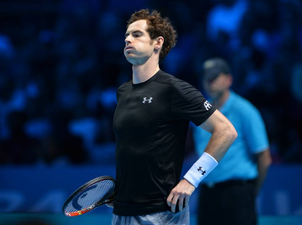 O britânico Andy Murray é o principal nome da Grã-Bretanha nesta final de Copa Davis (Foto: Glyn Kirk/ AFP)