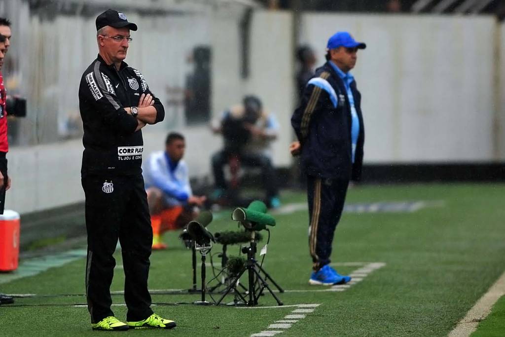 Dorival Júnior e Marcelo Oliveira evitam dar declarações que motivem o adversário (Foto: Ivan Storti)