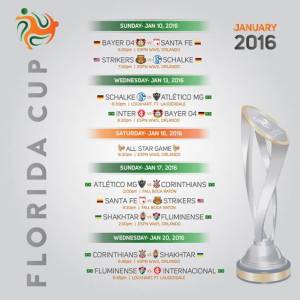 Florida Cup ocupará dez dias da pré-temporada de quatro grandes do futebol brasileiro (Foto:Divulgação)