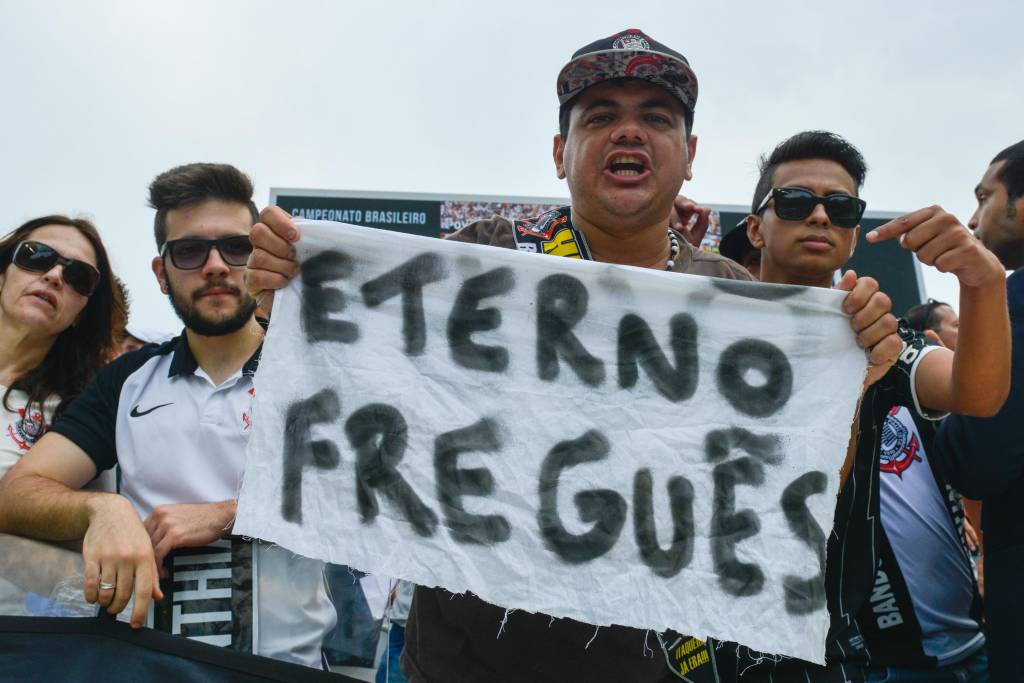 Gozações por causa da goleada de domingo ainda não cessaram (foto: Fernando Dantas/Gazeta Press)