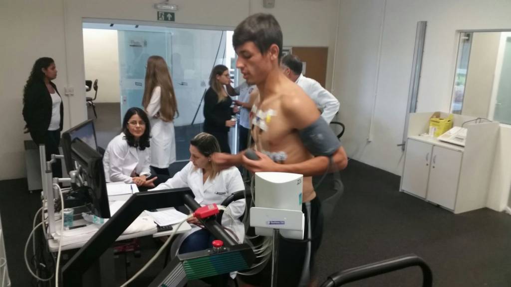 Marciel foi um dos que passaram pelos exames na terça (foto: divulgação/Corinthians)