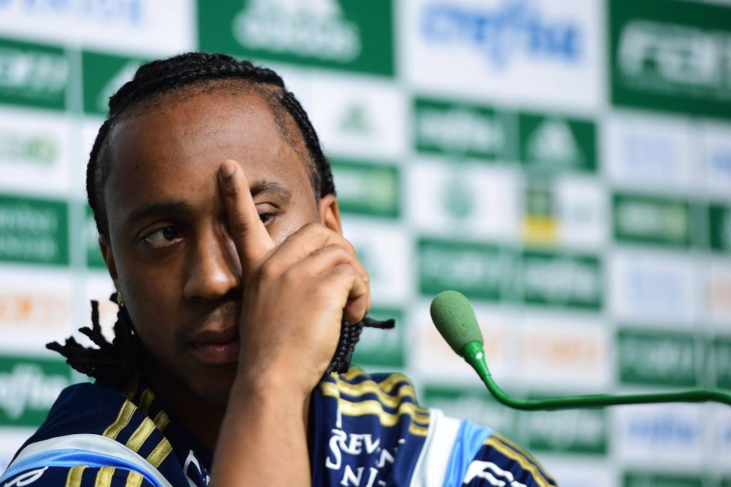 Recuperado de lesão, volante Arouca é um dos trunfos do Palmeiras para final (Foto: Sergio Barzaghi/Gazeta Press)