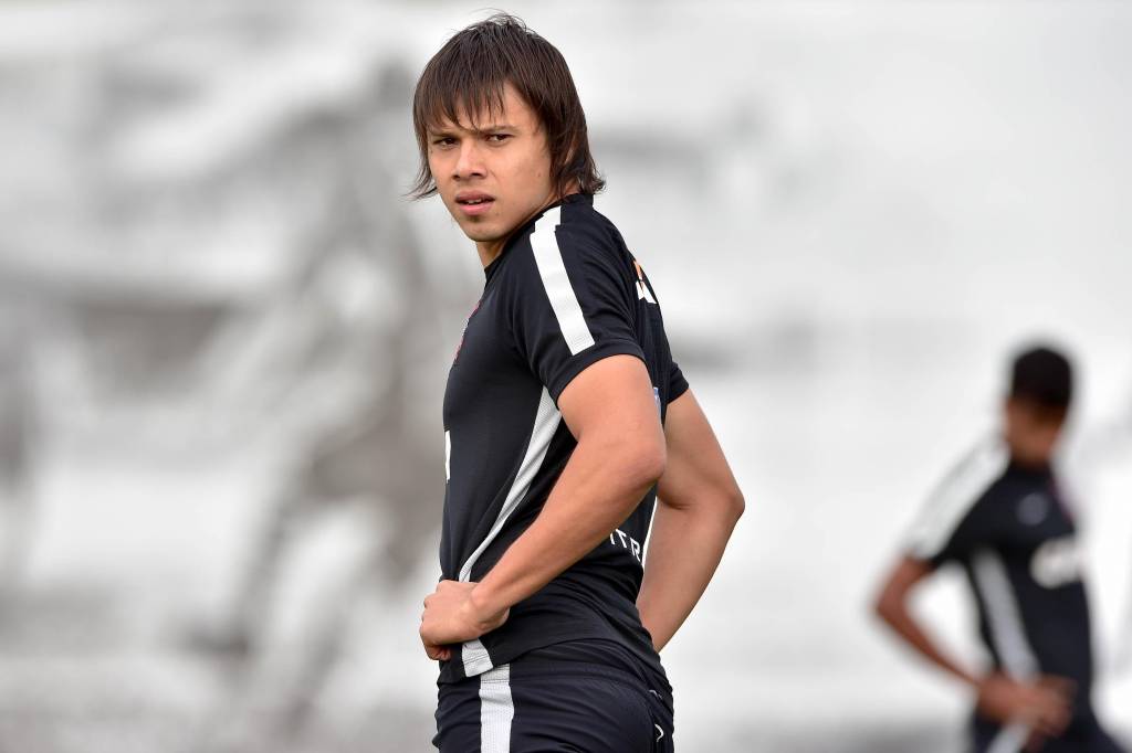 Ángel se conformou em atuar ao lado de Óscar apenas na seleção paraguaia (foto: Fernando Dantas/Gazeta Press)