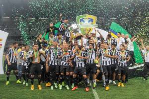 Técnico deixa o Galo no dia que o clube comemora um ano da conquista da Copa do Brasil de 2014 (Bruno Cantini/CAM)