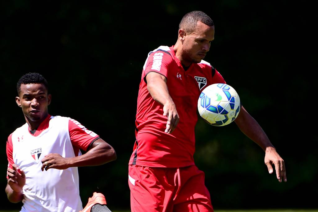 Luis Fabiano fará o seu último jogo com a camisa do São Paulo no estádio do Morumbi (Foto: Djalma Vassão/Gazeta Press)