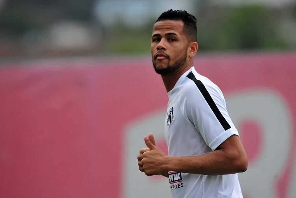 O meio-campista Geuvânio quer impor pressão ao ameaçado time do Vasco (foto: Ivan Storti/Santos)