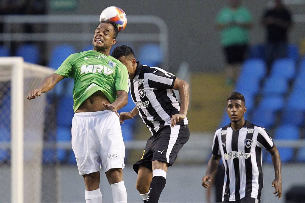 O Botafogo empatou em 0 a 0 com o América em seu último jogo desta temporada (Foto: Vitor Silva/SSPress)