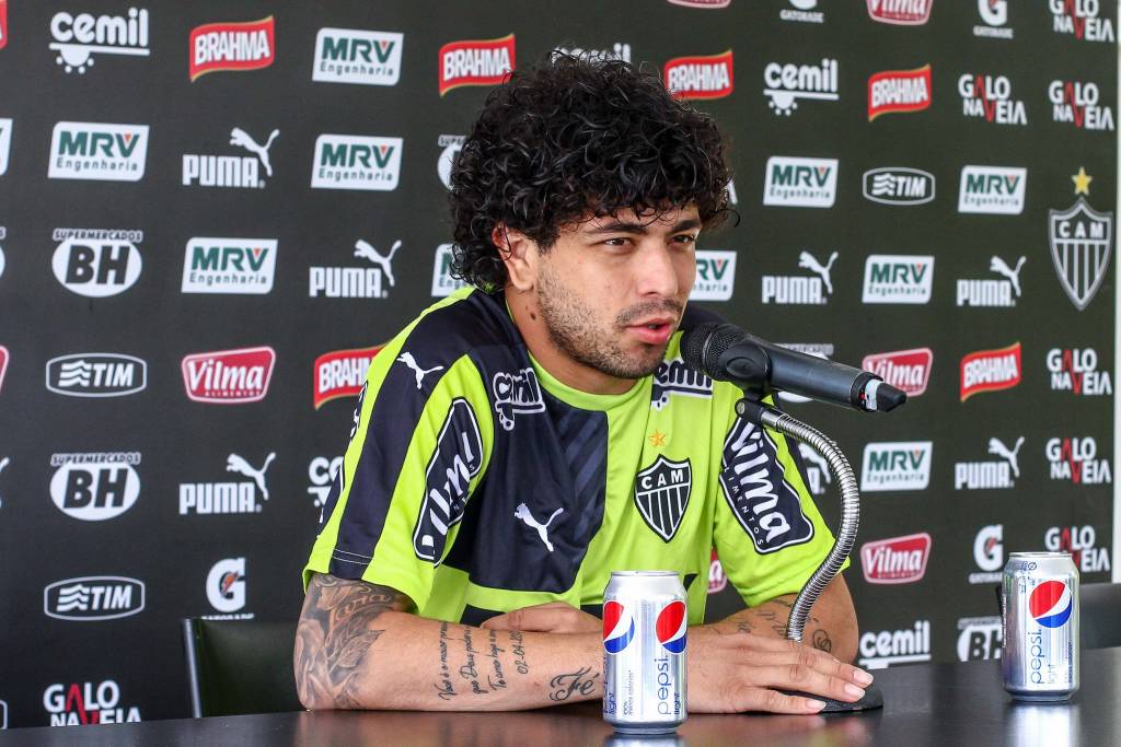 Luan preferiu não comentar sobre o possível retorno do técnico Cuca ao Galo (Bruno Cantini/CAM)