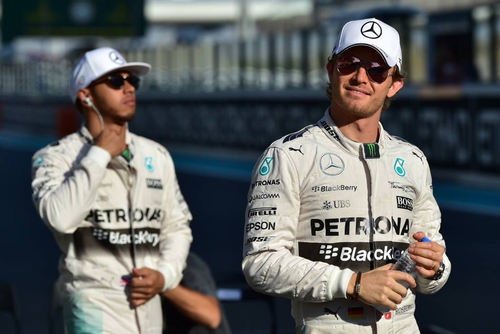 Lewis Hamilton Nico Rosberg  (Foto: ANDREJ ISAKOVIC/AFP)