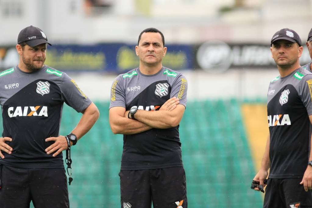 Hudson Coutinho fechou os treinos do Figueirense às vésperas da partida contra o Flu (Foto: Divulgação/Luiz Henrique/Figueirense)