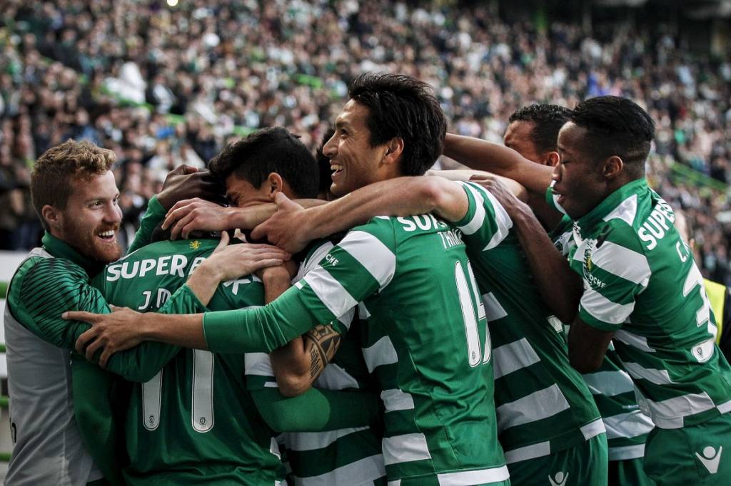 O Sporting busca manter a liderança do Campeonato Português (Foto: Carlos Costa/AFP)