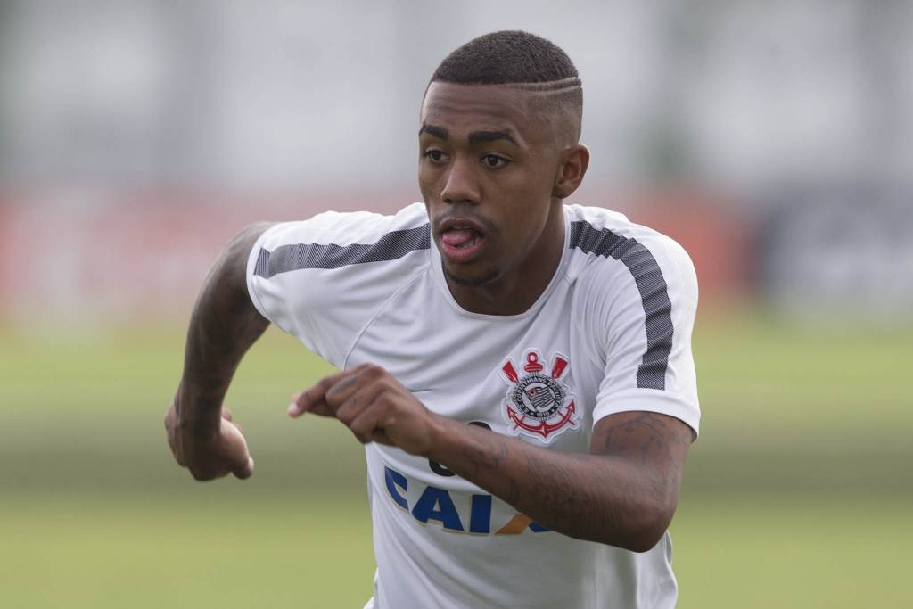 Malcom é um dos jogadores com possibilidade de transferência para o exterior (foto: Daniel Augusto Jr./Agência Corinthians)
