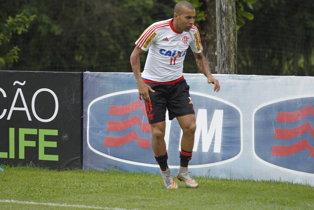 Sheik deve ser titular na despedida de um ano melancólico para o Flamengo (Foto: Gilvan de Souza/Flamengo)