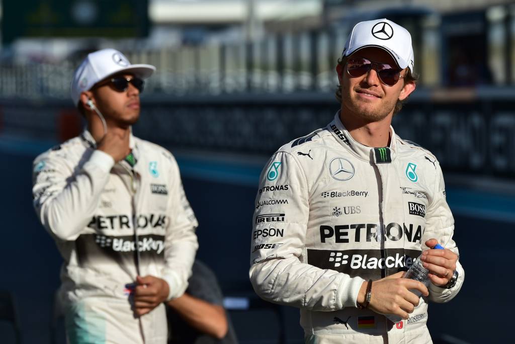 Rivalidade "feroz" entre Hamilton e Rosberg (foto: AFP)