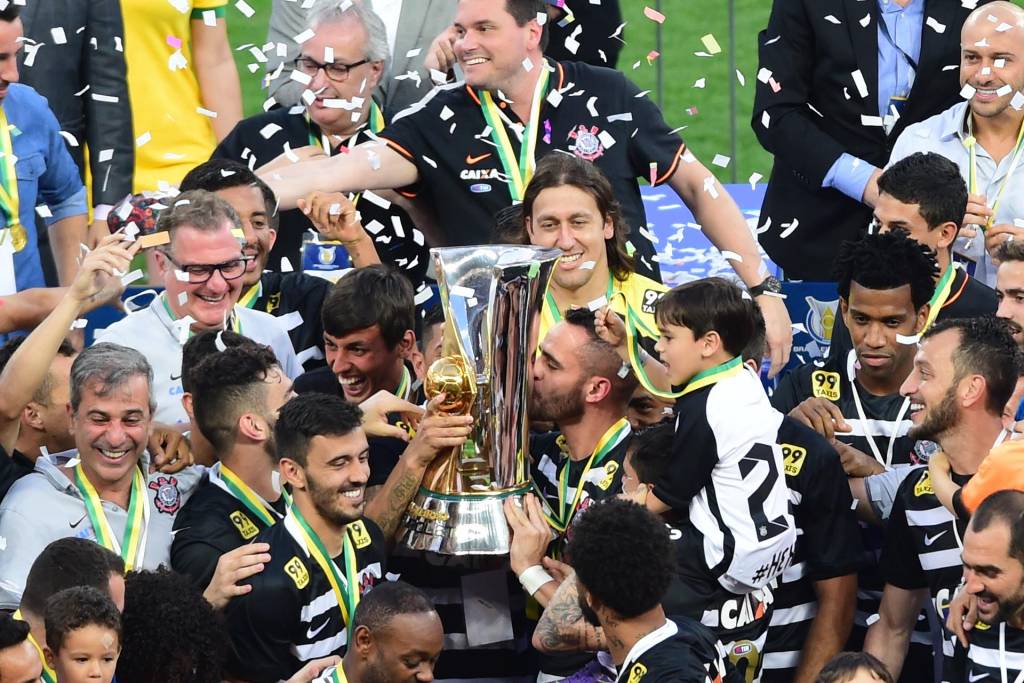 O Corinthians foi hexacampeão e subiu no Ranking de clubes (Foto: Sergio Barzaghi/Gazeta Press)